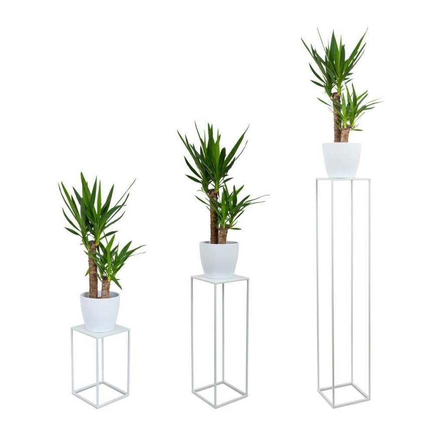 Växtställ 70x24 cm vit