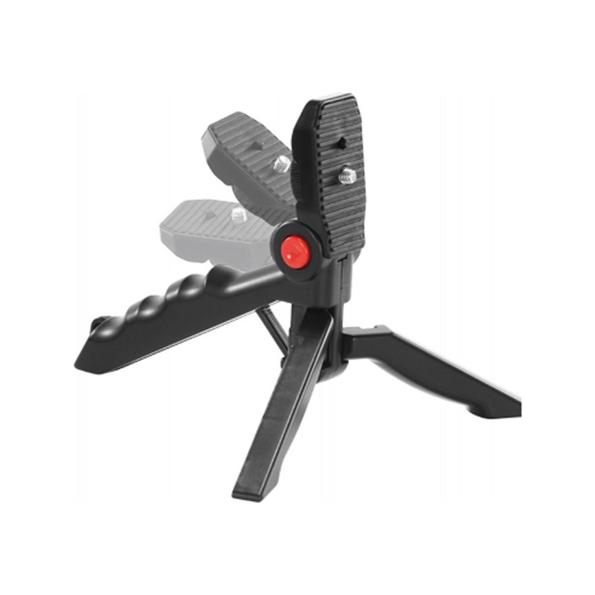 Vloggpaket 4-i-1 - mikrofon, LED-lampa, stativ, telefonhållare