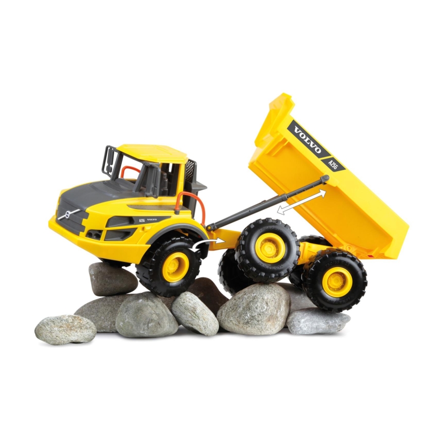 Volvo WORXX lastbil 55 cm gul