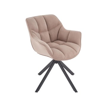 Vridbar matstol LUNE 1 st beige