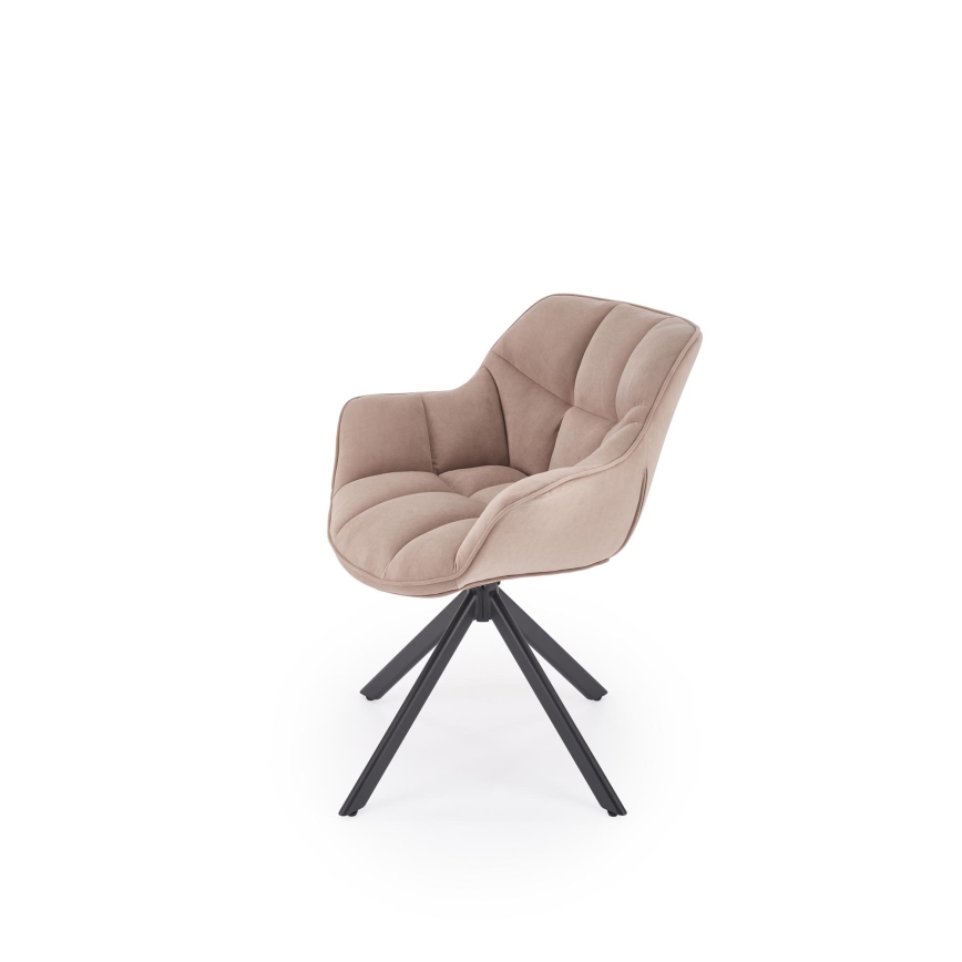 Vridbar matstol LUNE 1 st beige