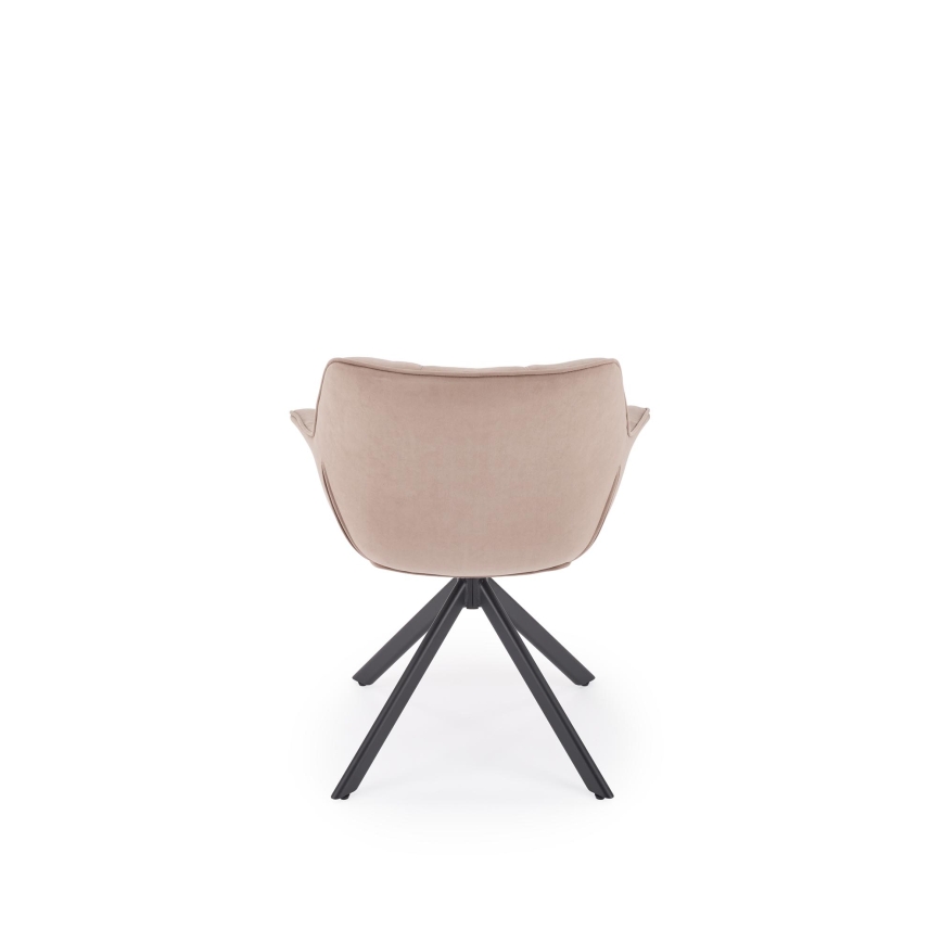 Vridbar matstol LUNE 1 st beige