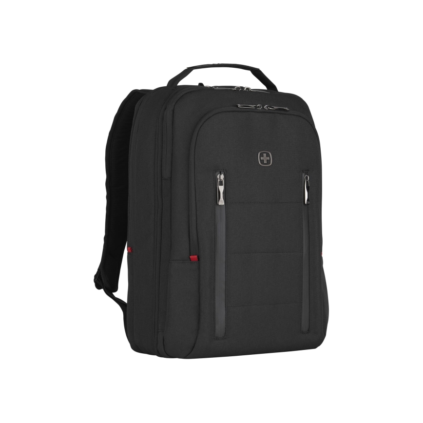 Wenger - Laptop ryggsäck 16 l 16 med ficka för surfplatta 12 Stad Traveler svart