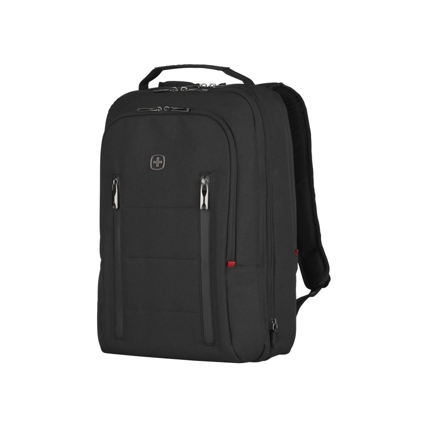Wenger - Laptop ryggsäck 16 l 16 med ficka för surfplatta 12 Stad Traveler svart