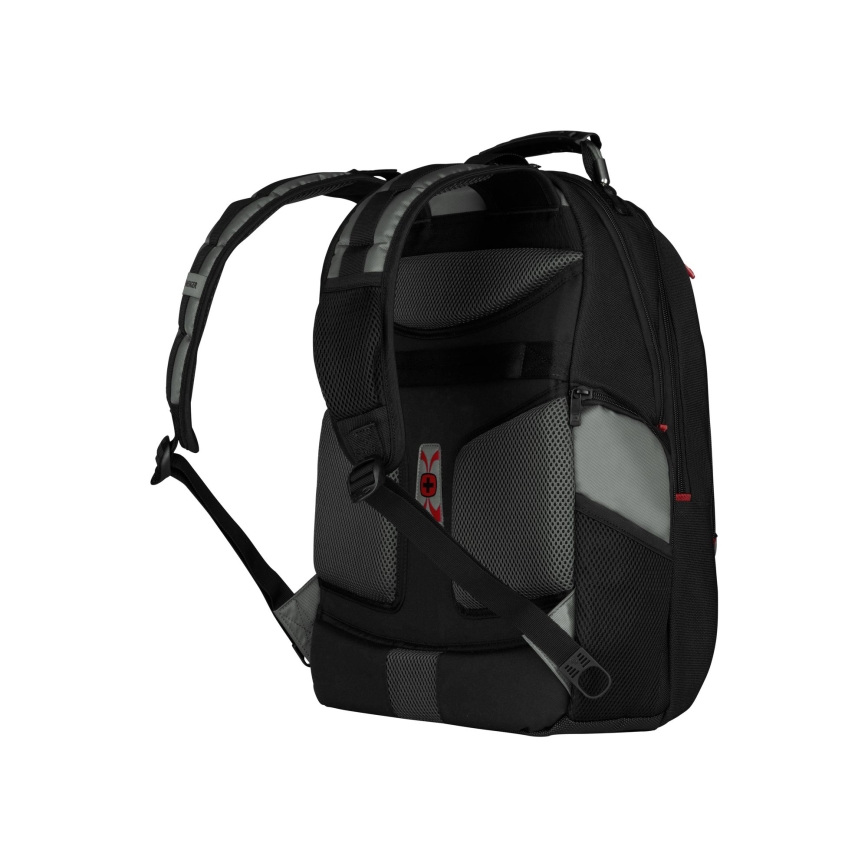 Wenger - Laptop ryggsäck 25 l 17 med ficka för surfplatta 12 Pegasus svart/grå