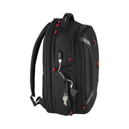 Wenger - Laptop ryggsäck 29 l 17,3'' med ficka för surfplatta 12 Spelare One svart