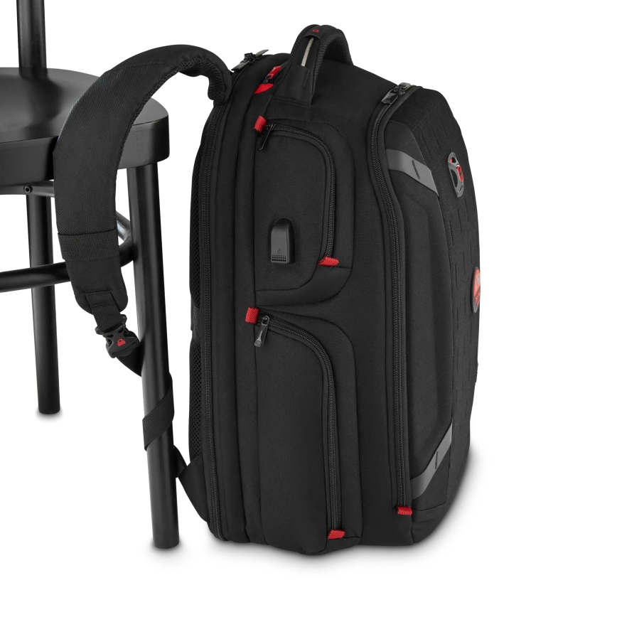 Wenger - Laptop ryggsäck 29 l 17,3'' med ficka för surfplatta 12 Spelare One svart