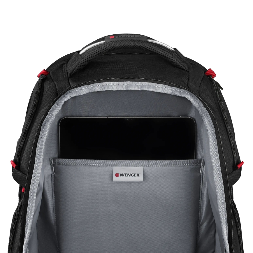 Wenger - Laptop ryggsäck 29 l 17,3'' med ficka för surfplatta 12 Spelare One svart