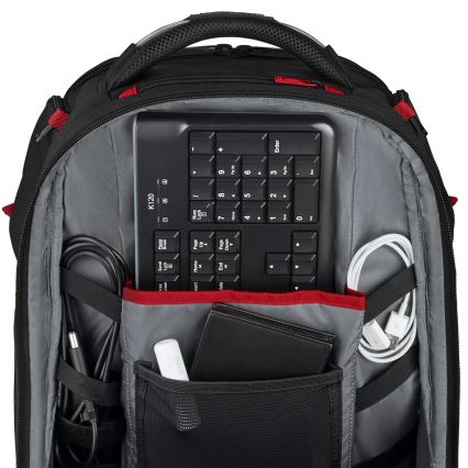 Wenger - Laptop ryggsäck 29 l 17,3'' med ficka för surfplatta 12 Spelare One svart