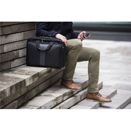 Wenger - Laptopväska 15 l 16 Legacy Double svart