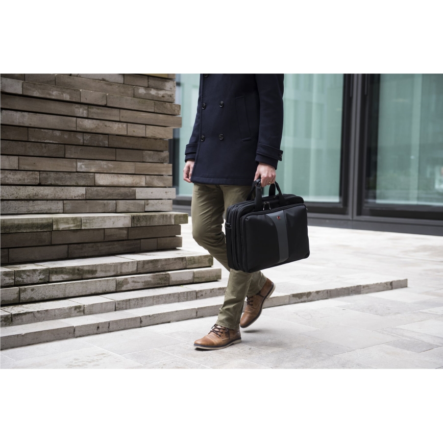 Wenger - Laptopväska 15 l 16 Legacy Double svart