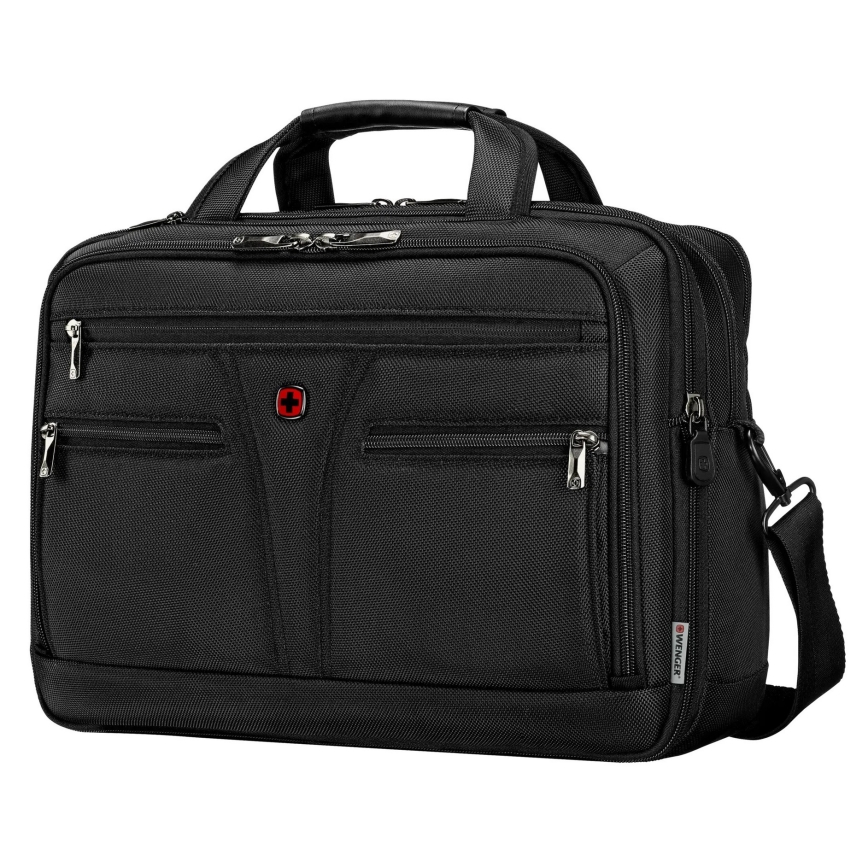 Wenger - Laptopväska 19 l 14-16 med ficka för surfplatta 10 BC Stjärna svart