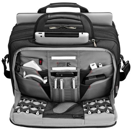 Wenger - Laptopväska 19 l 14-16 med ficka för surfplatta 10 BC Stjärna svart