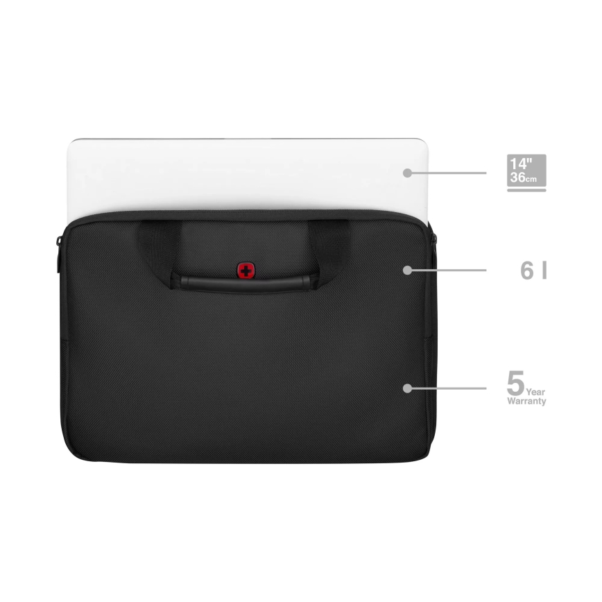 Wenger - Laptopväska 6 l 14 Guyde svart