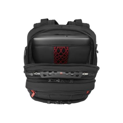 Wenger - Ryggsäck för bärbar dator 25 l 16 med fack för 10 surfplatta Pegasus Deluxe svart