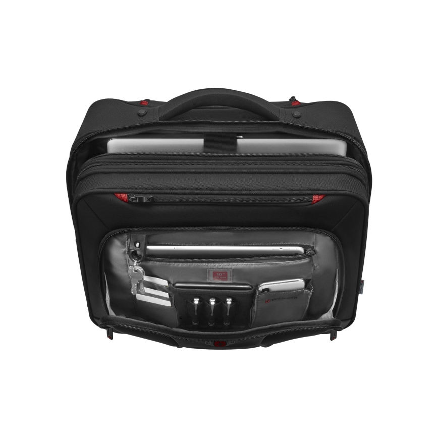 Wenger - Portfölj på hjul 20 l 16 Transfer svart