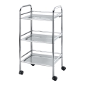 WENKO 12285100 - Rullvagn EXCLUSIVE 41x75 cm glänsande krom