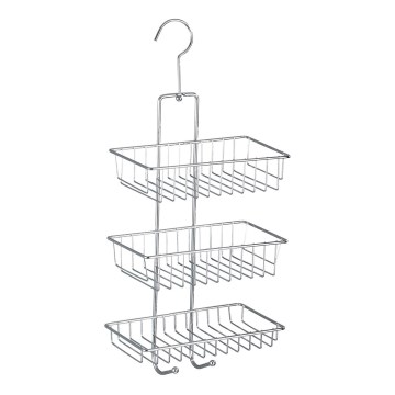 WENKO 15888100 - Hylla NIVALA 22x50 cm blankkrom