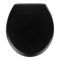 WENKO 20077100-WC-sits PRIMA 37x41 cm svart/silver