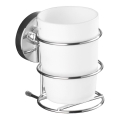 WENKO 20880100-Kopp VACUUM-LOC MILAZZO 7,5x11,5 cm blank. krom/vit
