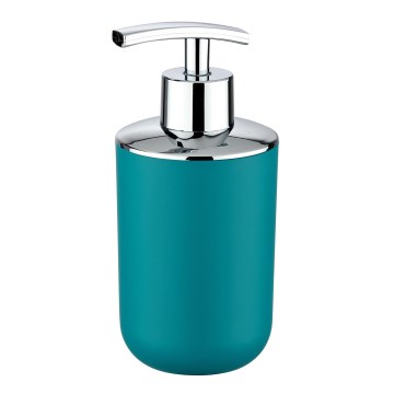 WENKO 21224100 - Tvåldispenser BRASIL 7,3 x 16,5 cm turkos/blank krom