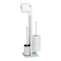 WENKO 21565100 - WC-borste RIVALTA 18x70 cm vit/svart
