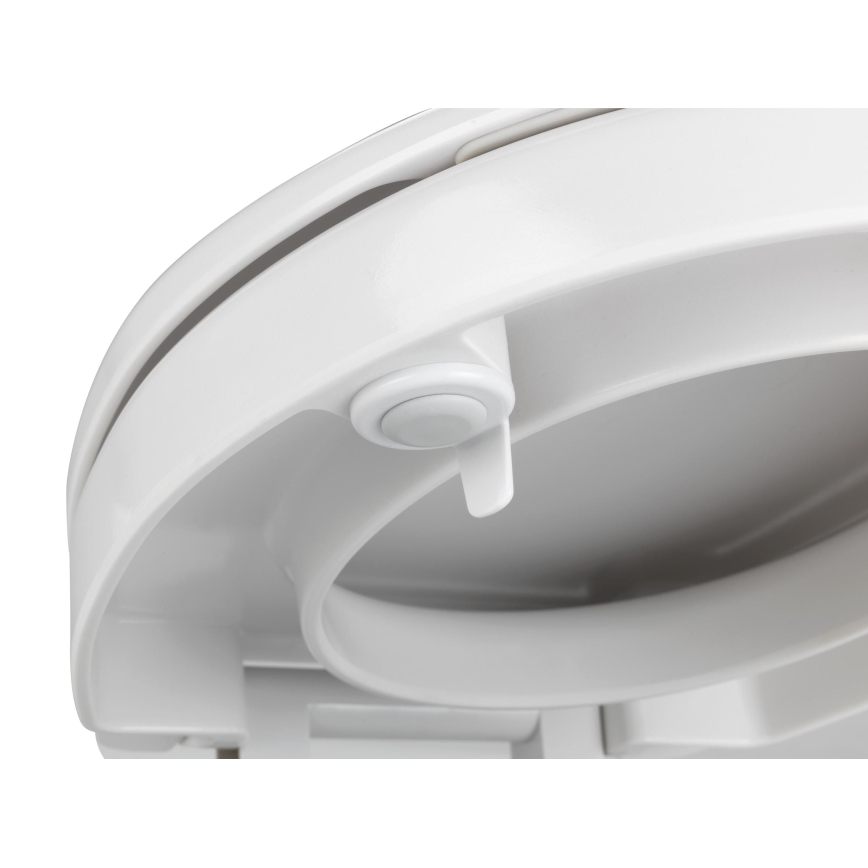 WENKO 21905100-Toalettsits SECURA 37x44 cm vit/grå