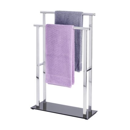 WENKO 22089100 – Klädhängare LAVA 52x81,5 cm rostfritt stål/silver/svart