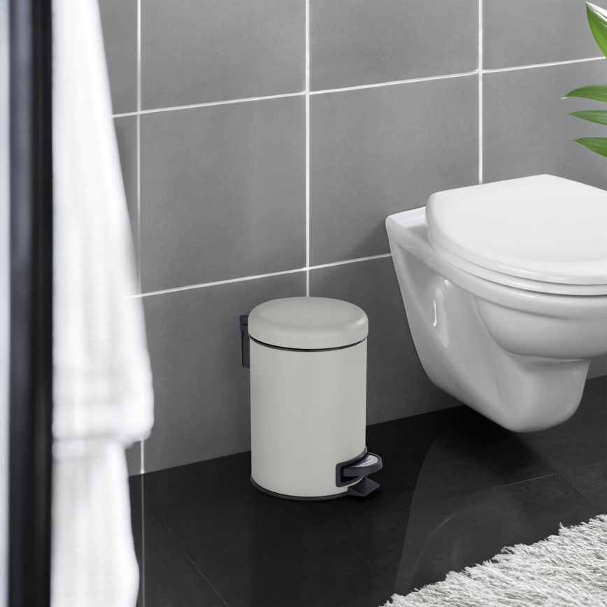 WENKO 22149100 - Korg LEMAN 17x25 cm beige/svart