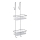WENKO 22213100 - Ställ ALDO 24,5x70 cm rostfritt stål/silver