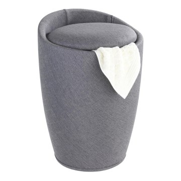 WENKO 22448100 - Pall CANDY 36 x 50,5 cm, grå/svart