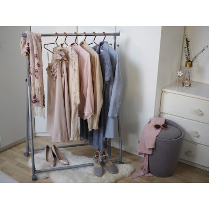 WENKO 22448100 - Pall CANDY 36 x 50,5 cm, grå/svart