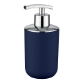 WENKO 22519100 - Tvåldispenser BRASIL 320 ml, blå/blank krom
