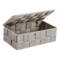 WENKO 22572100 - Förvaringsorganiserare ADRIA 18x10 cm beige