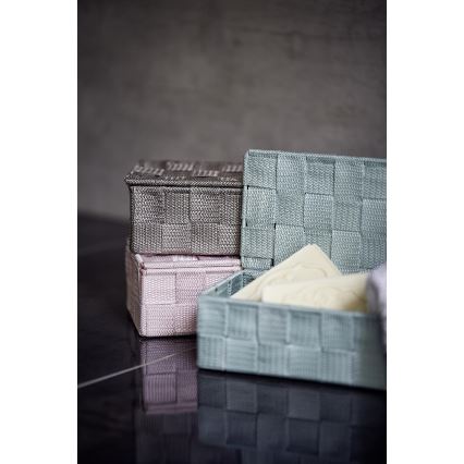 WENKO 22572100 - Förvaringsorganiserare ADRIA 18x10 cm beige