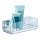WENKO 22692100-Hylla VACUUM-LOC QUADRO ED 25,5x14 cm silver/transparent