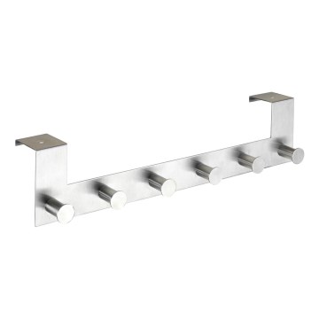 WENKO 22804100-Hängare CELANO 39x11 cm rostfritt stål/silver
