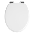 WENKO 22885100-WC WC-sits URBIO 36x42,5 cm vit/silver