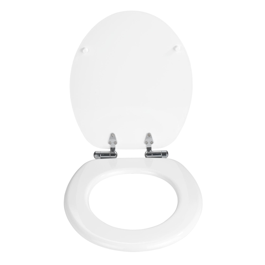 WENKO 22885100-WC WC-sits URBIO 36x42,5 cm vit/silver