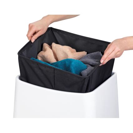 WENKO 22949100 - Stol WING 45x48 cm vit/svart