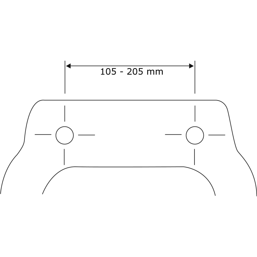 WENKO 22979100-WC-sits NATURAL BEECH 35,5x42,5 cm brun/silver
