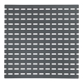 WENKO 23125100-Duschmatta ARINOS 54x54 cm grå/grå