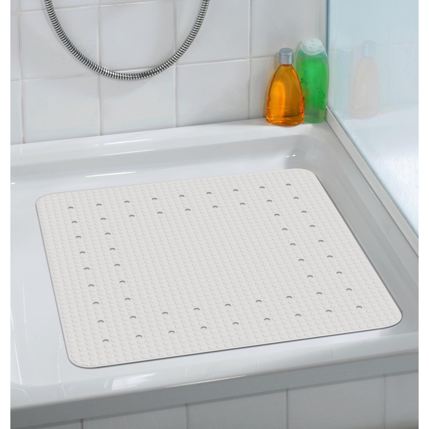WENKO 23135100 - Duschmatta MIRASOL 54 x 54 cm, vit