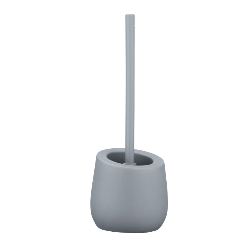 WENKO 23650100 - WC-borste BADI 13,5x38 cm grå