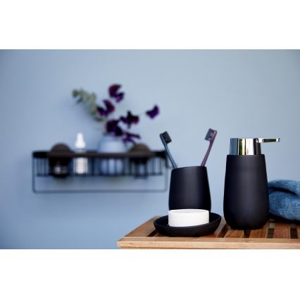 WENKO 23652800 - Tvålpump BADI 320 ml svart