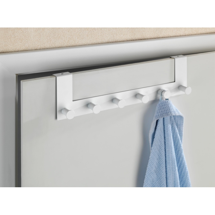 WENKO 23724100-Klädhängare CELANO 39x11 cm vit