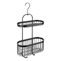 WENKO 23880100 – Hylla CLASSIC PL. SCHWARZ 26,5x47 cm svart