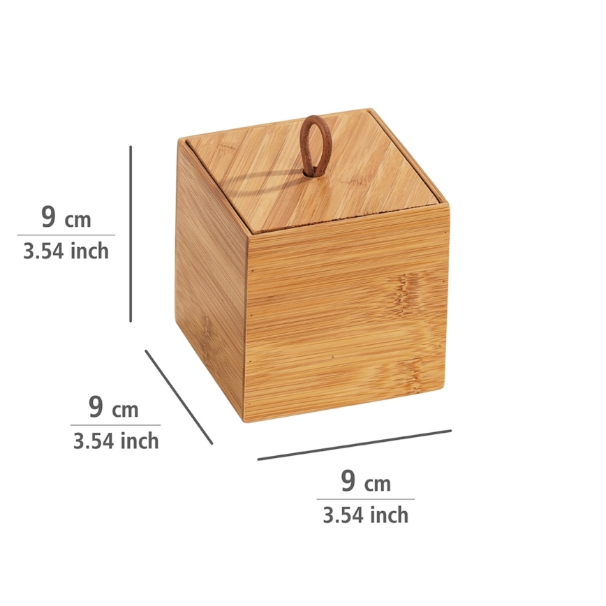 WENKO 23922100 - Box TERRA 9x9 cm brun