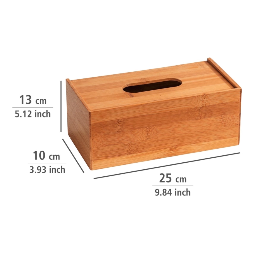 WENKO 23925100 - Näsduksbox TERRA 25x13 cm brun