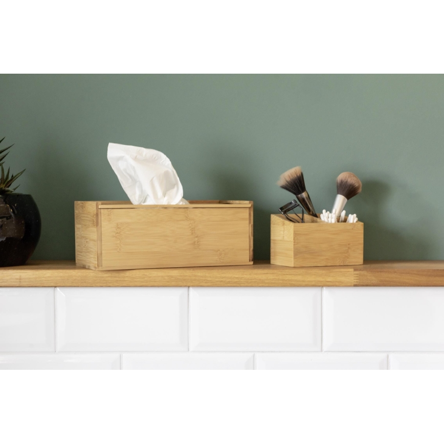 WENKO 23925100 - Näsduksbox TERRA 25x13 cm brun